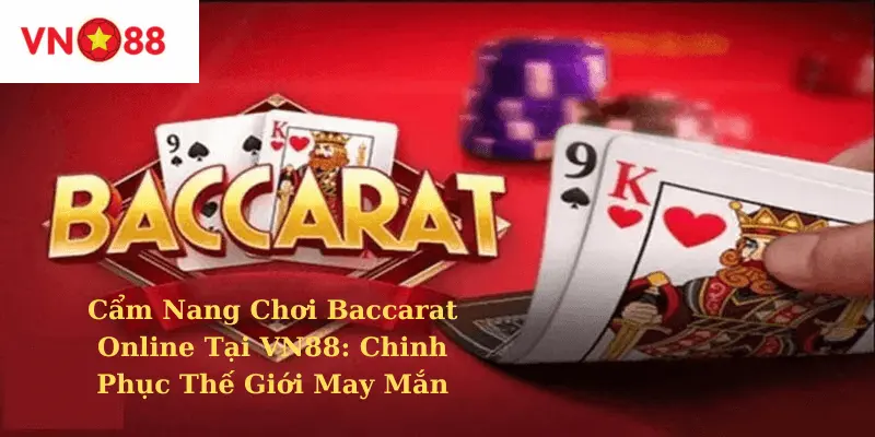 Cẩm nang chơi cá cược Baccarat online tại Vn88